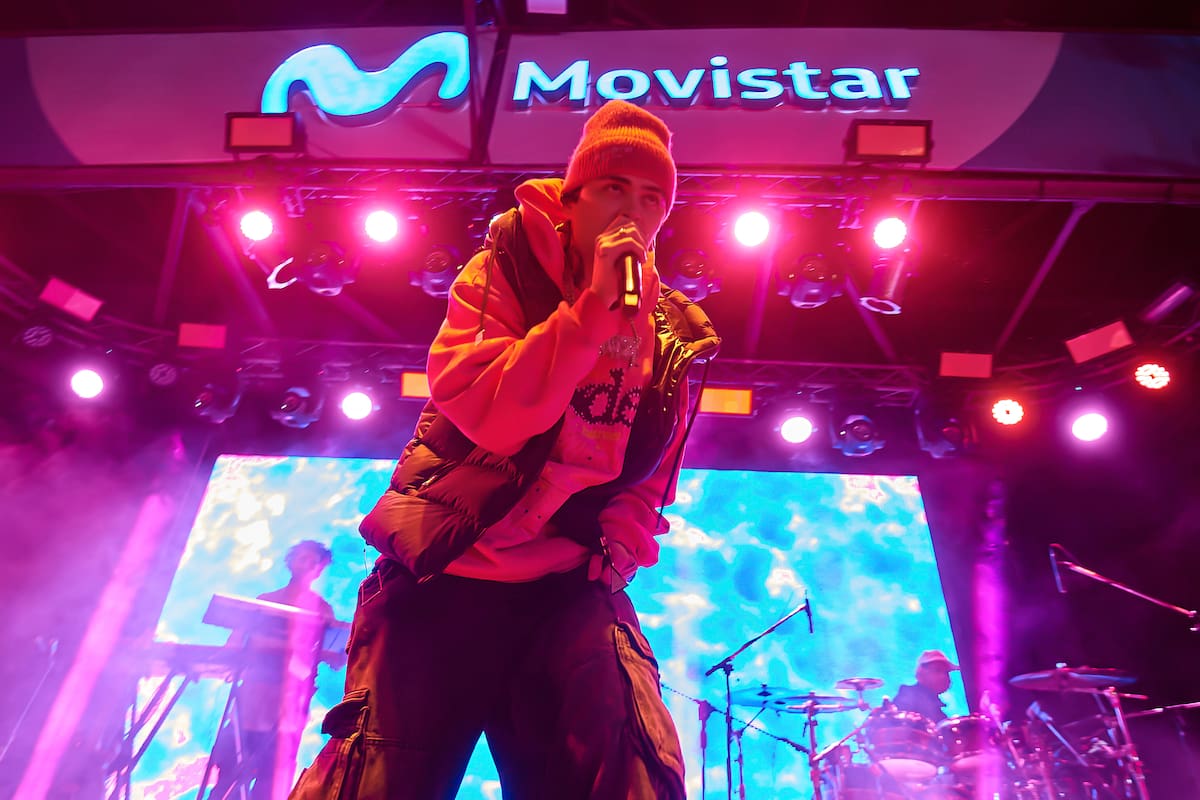 LIT killah fue el encargado de cerrar la noche con un show espectacular.