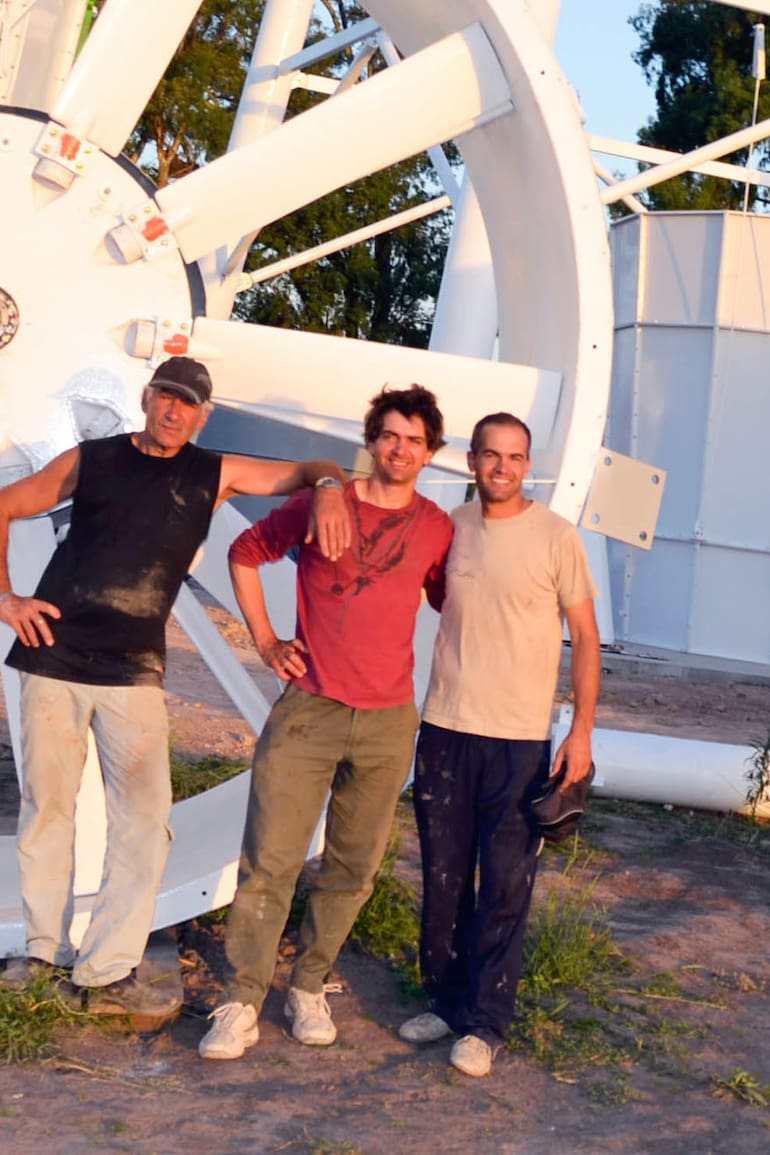 Lito, Ariel y Norberto, un sueño que se construyó en familia.