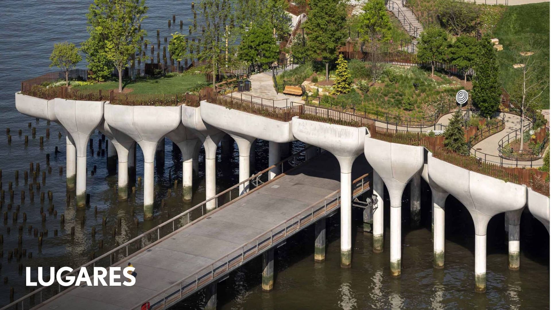 LIttle Island, el parque urbano flotante que se transformó en la nueva sensación de Manhattan.