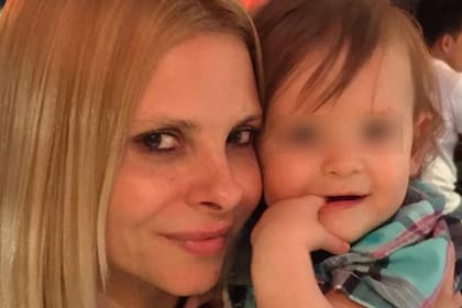 Liuzzi y su hijo, de 13 meses