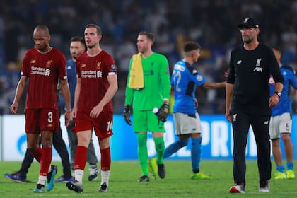 Liverpool cayó ante Napoli.