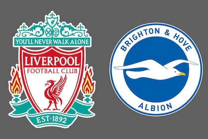 Liverpool y Brighton and Hove Albion disputaron uno de los encuentros de la jornada del fútbol inglés