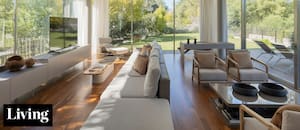 Convocaron al estudio que había hecho su casa para renovar y dar nueva vida al living