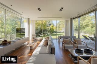 Convocaron al estudio que había hecho su casa para renovar y dar nueva vida al living