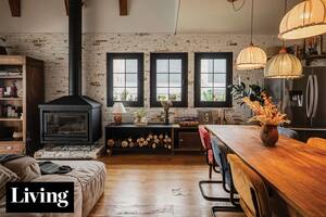 LIVING casa Barn en Brasil