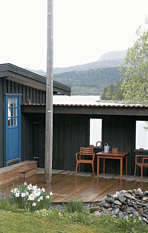 LIVING casa en la costa de Noruega