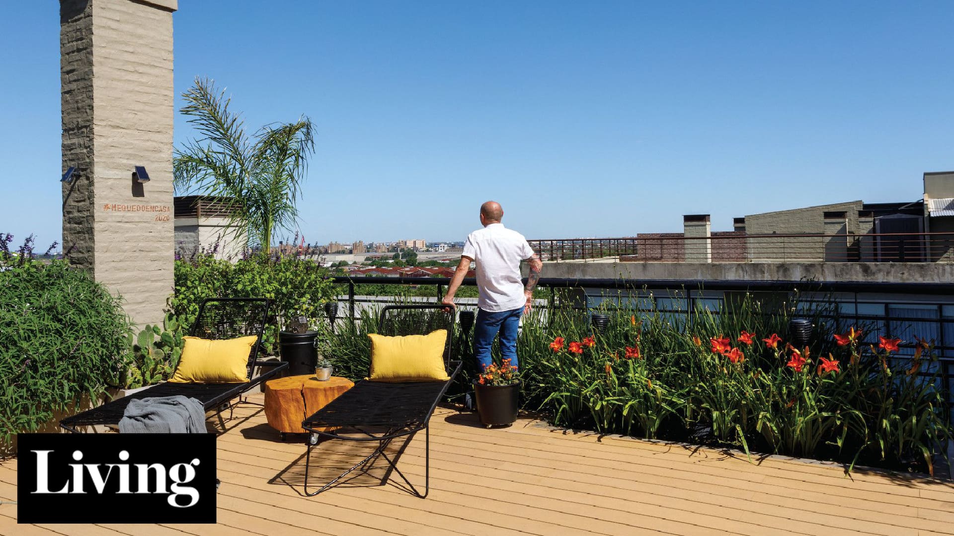 LIVING espacios en la terraza