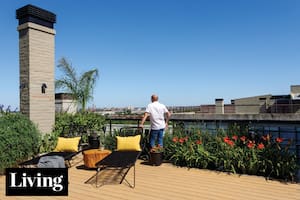 LIVING espacios en la terraza