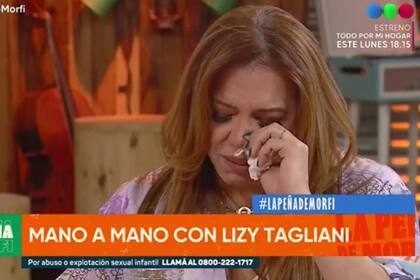 Lizy Tagliani contó su dolorosa experiencia por primera vez y conmovió a todos en el estudio