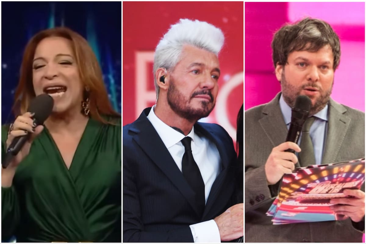 Lizy Tagliani (Got Talent), Marcelo Tinelli (Bailando) y Guido Kaczka (Los 8 escalones) hacen cuentas a diario con los números de la TV