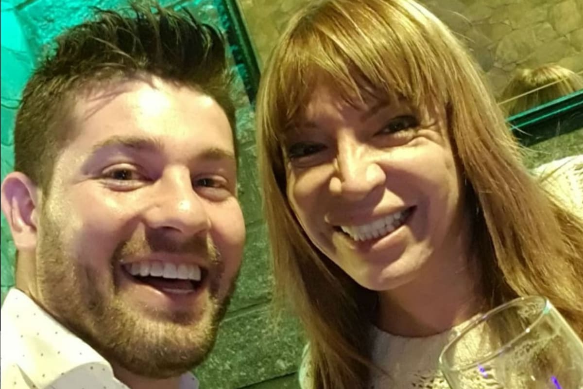 Lizy Tagliani presentó a su novio en el living de Susana