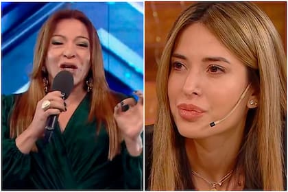Lizy Tagliani y Jésica Cirio, figuras de Telefe que ayer concitaron la atención de las audiencias