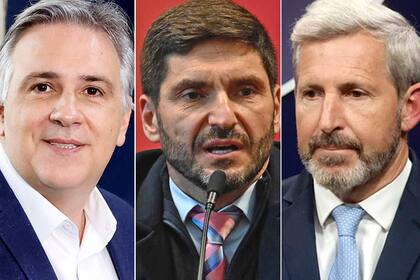 Llaryora, Pullaro y Frigerio