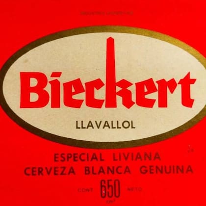 LLavallol y Bieckert estaban tan identificados mutuamente que la empresa llegó a sacar una cerveza con el nombre de la localidad