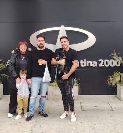 Llegada a la Argentina.