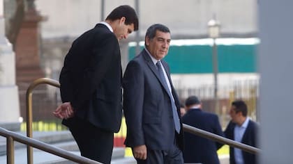 Llegada de los invitados al CCK, Héctor Daer, Luis Miguel Etchevehere, Patricia Bullrich, Guillermo Pereyra (Vaca muerta)