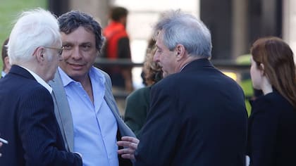 Llegada de los invitados al CCK, Héctor Daer, Luis Miguel Etchevehere, Patricia Bullrich, Guillermo Pereyra (Vaca muerta)