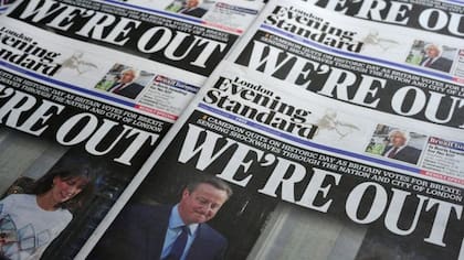 Los británicos votaron a favor de abandonar la Unión Europea el 23 de junio de 2016