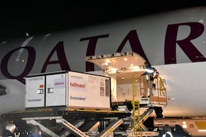 Llegaron 200.000 dosis de Cansino provenientes de China