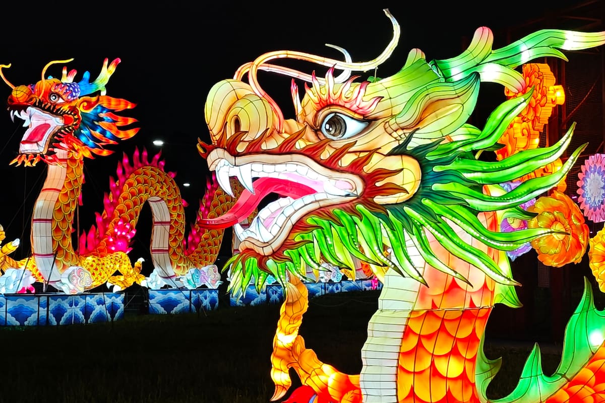 Llegó a la Argentina el festival de luces chinas