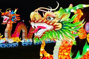 Llegó a la Argentina el festival de luces chinas