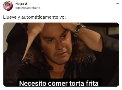 Llegó la lluvia y estallaron los memes