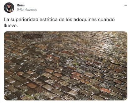 Llegó la lluvia y estallaron los memes