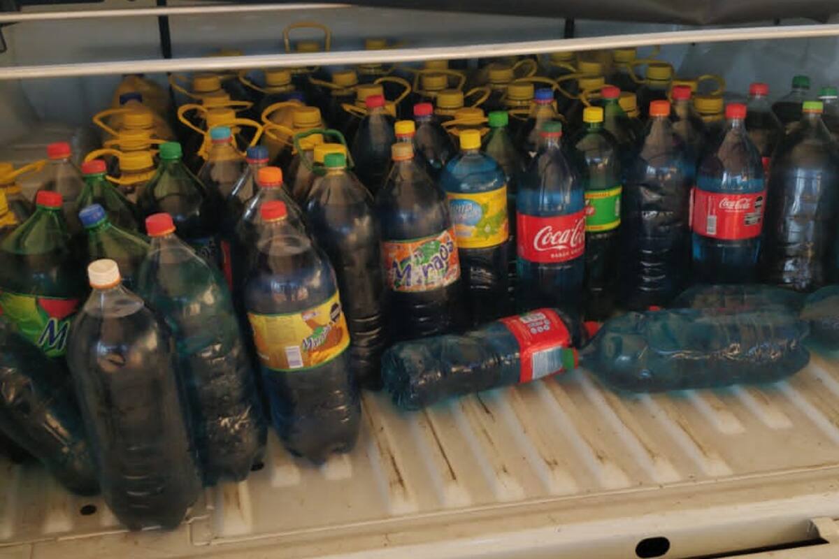 Llevaba 313 litros de nafta en el baúl de su vehículo, en Puerto Iguazú