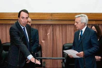 Llorens jura frente a Irurzun, titular de la Cámara