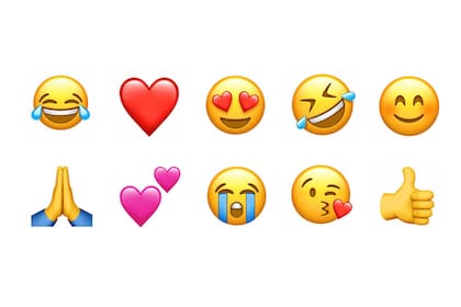 Lloro de alegría y los corazones son los destacados dentro de los emojis más utilizados por los usuarios según el organismo responsable en gestionar este tipo de ilustraciones