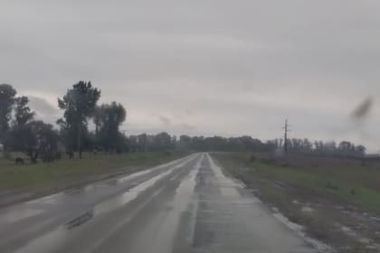 Lluvia en Berdier, Salto