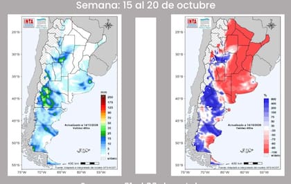 Lluvias del 15 al 20 de octubre