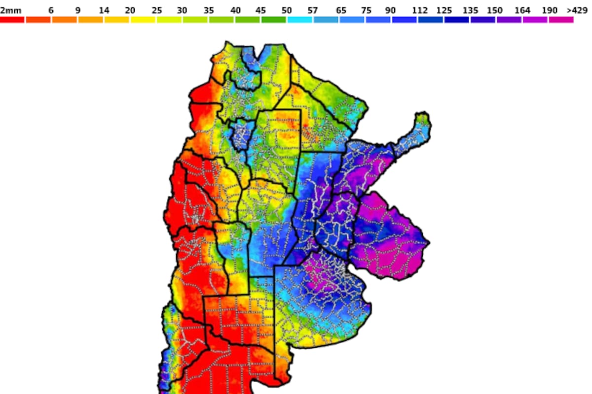 Lluvias esperadas en la región central, próximas dos semanas