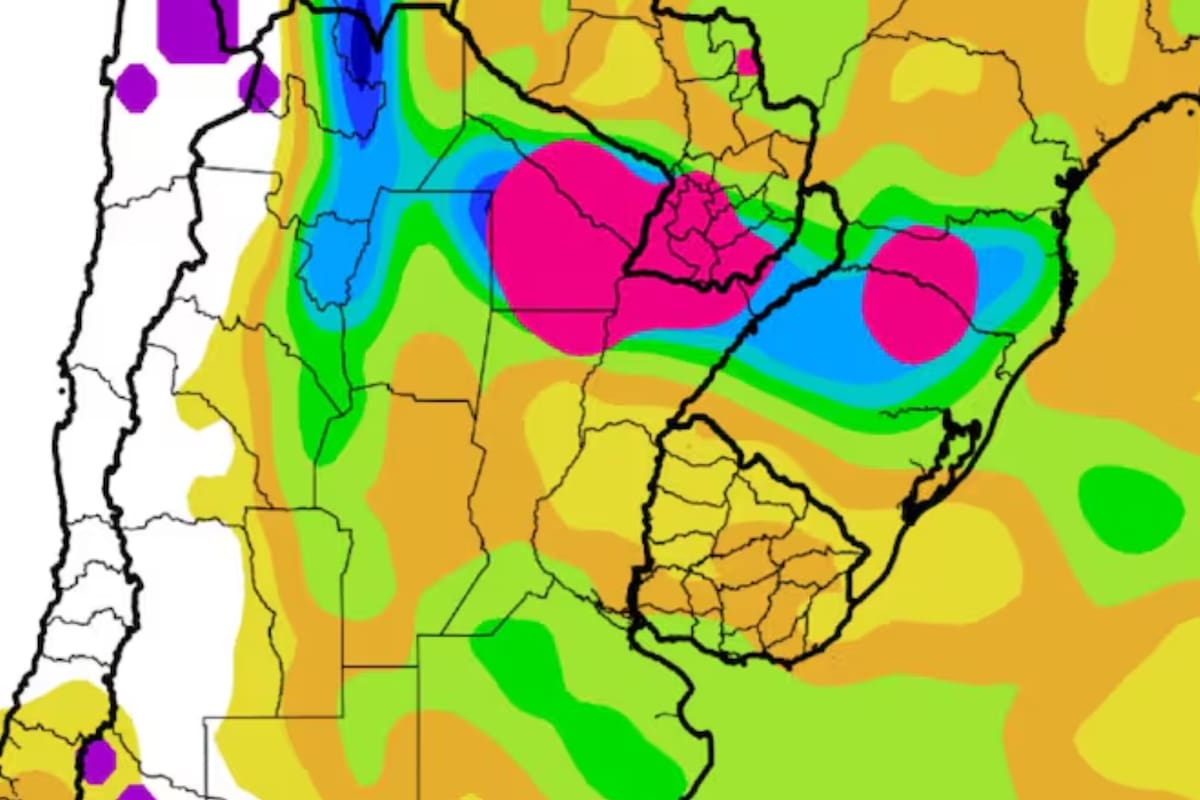 Lluvias esperadas hasta el 6 del actual