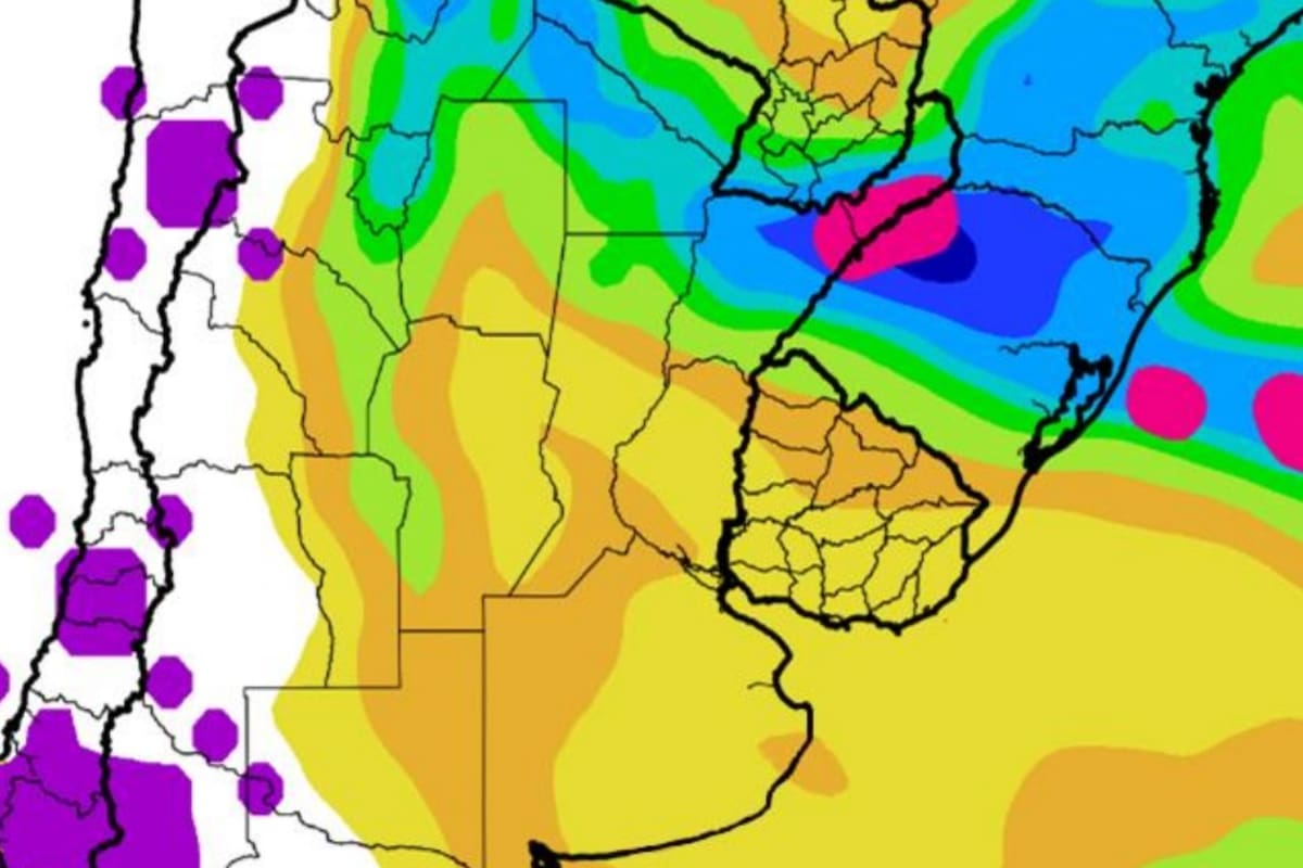 Lluvias previstas hasta el próximo miércoles