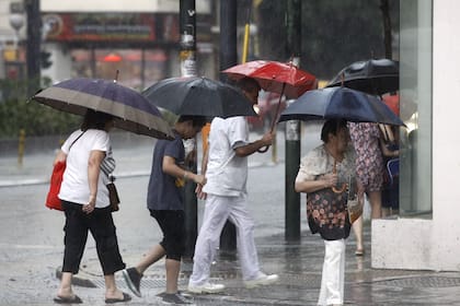 Lluvias y cada vez más frío en Buenos Aires,