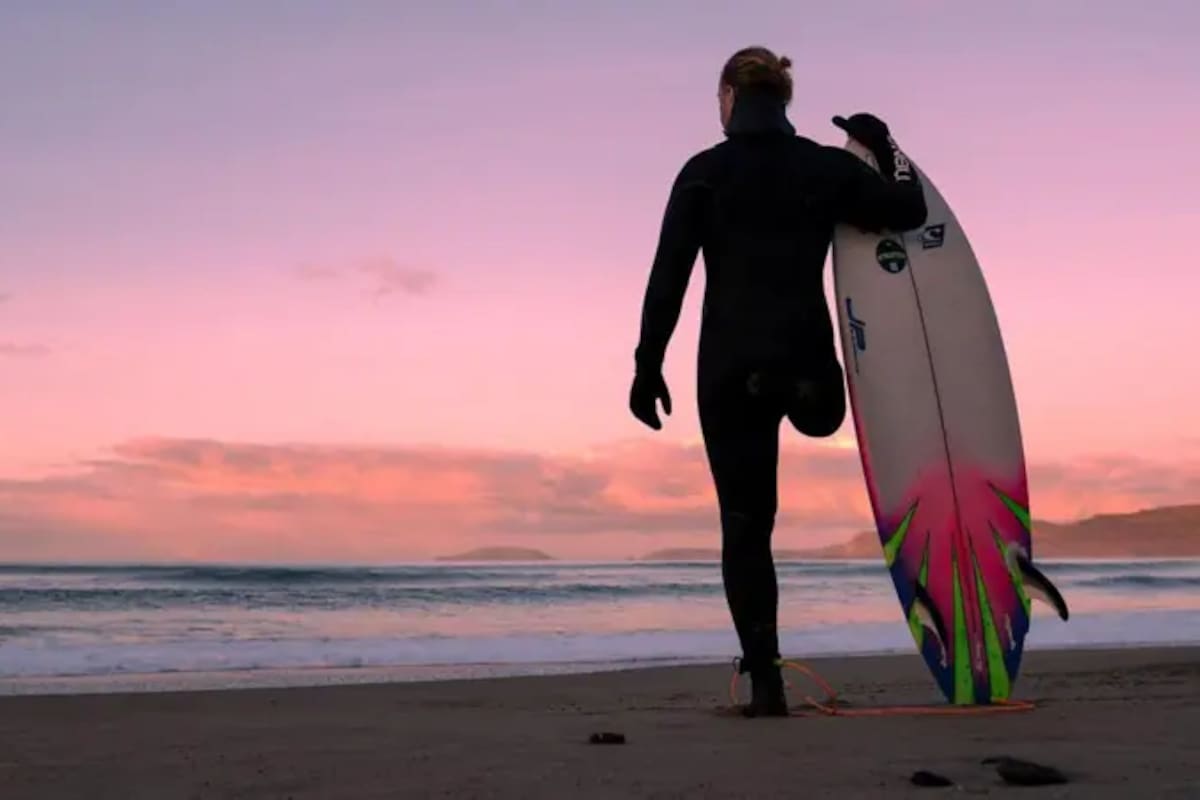 Llywelyn Williams es un surfista profesional