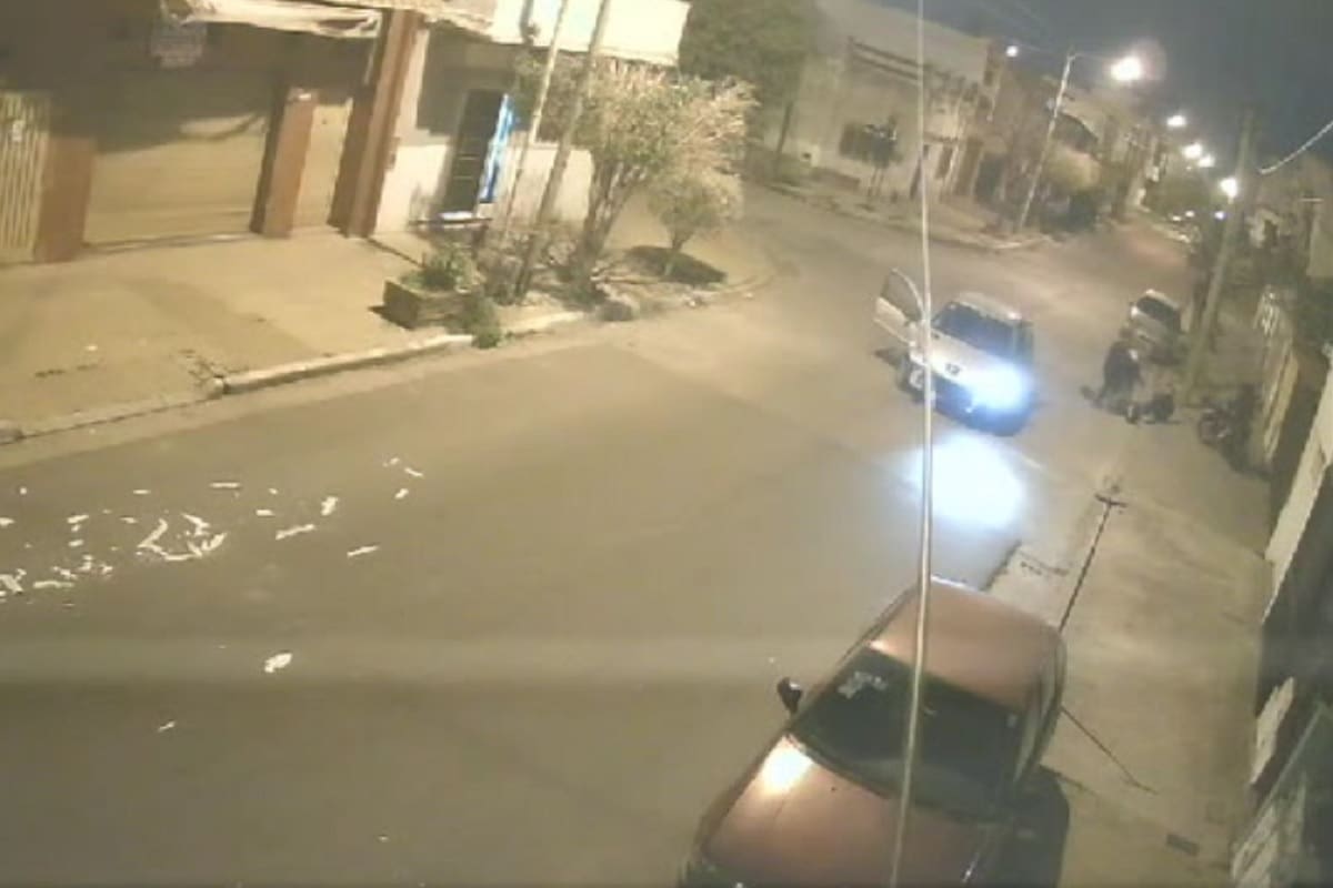 Lo chocaron para robarle en La Matanza