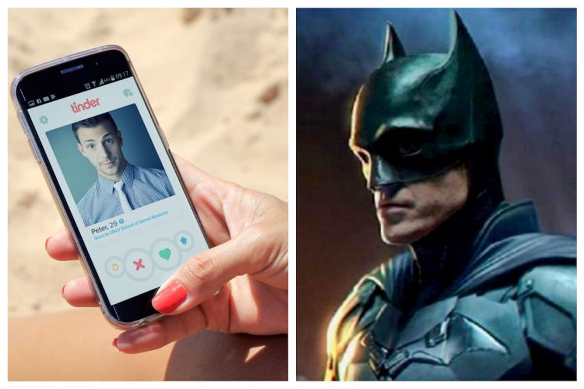 Lo conoció en Tinder y la esperó disfrazado de Batman