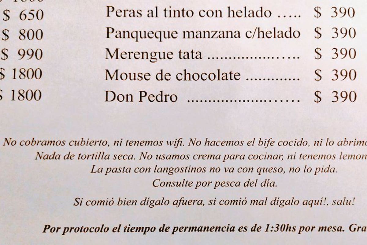 Lo de Tata, la cantina marplatense que no acepta clientes mañosos