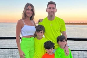 Lo hicieron de nuevo: el llamativo y homogéneo look de los Messi