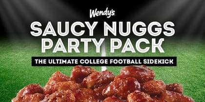 Lo nuevo de Wendy's Saucy Nuggs Party Pack. Credits: Wendy's