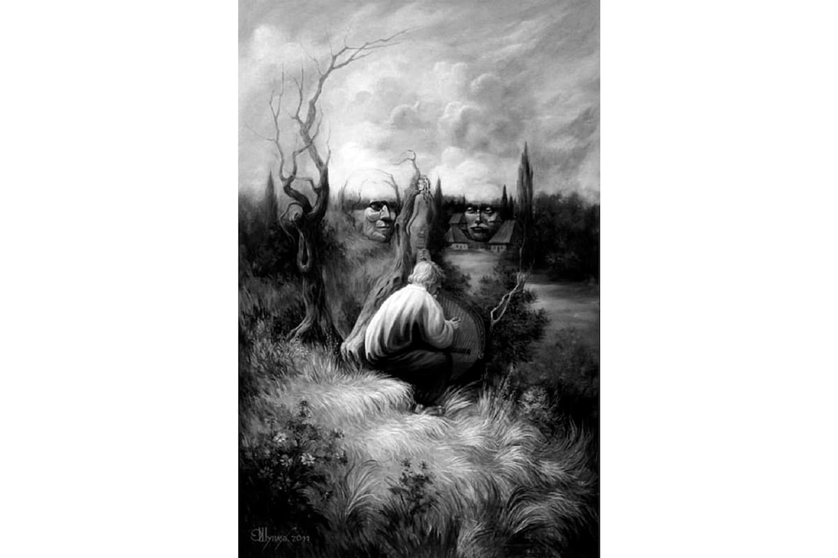 Lo que a primera vista parece un paisaje esconde varios cuerpos