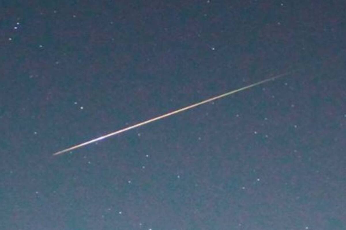 Lo que claramente es una imagen astronómica de un meteorito fue tomado por Twitter como una postal con "contenido íntimo"