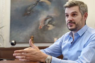 Fuerte apoyo de Peña a Luis Caputo: "Él es un orgullo para el país"