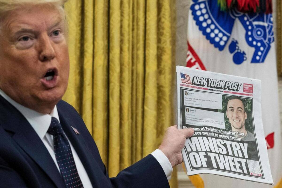 Lo sucedido este viernes se suma al pulso que el presidente Donald Trump mantiene con la red social Twitter.