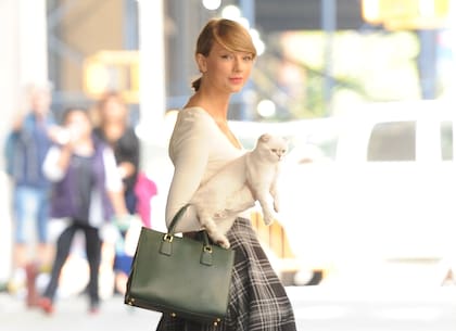 Loca por los gatos, Taylor Swift, perdió un novio alérgico a los felinos por negarse a sacar a los animales de su casa