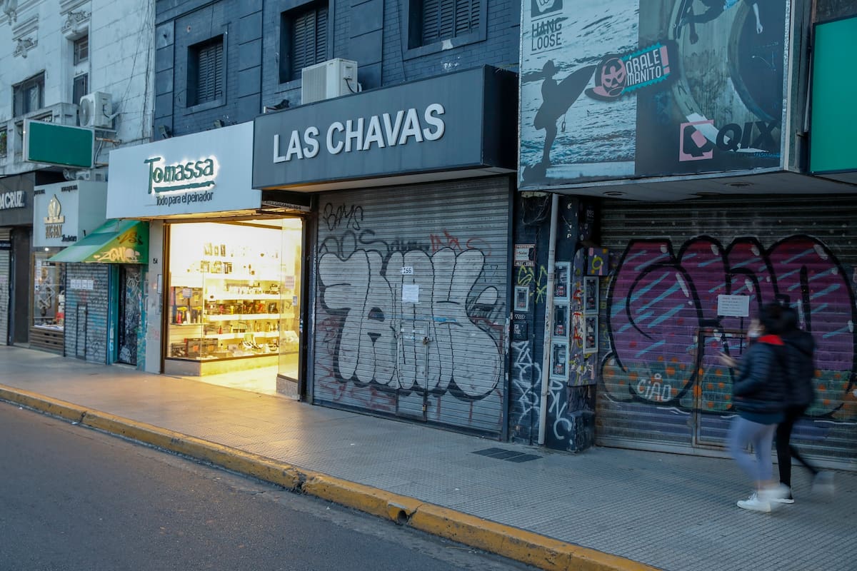 Locales cerrados y en alquiler en San Isidro