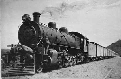 Locomotora del tren patagónico