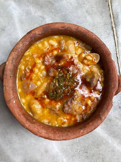 Locro agroecológico en Catalino.